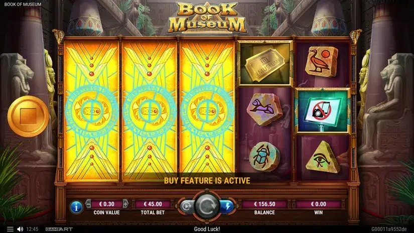 Book of Museum slot screenshot 7