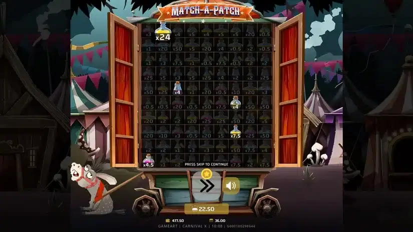 Carnival X slot screenshot 3