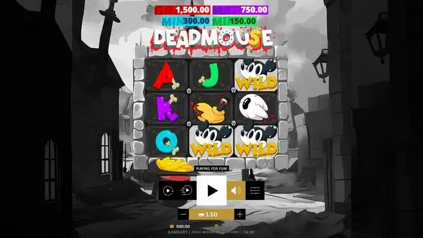 Dead Mouse Adventures slot screenshot 1