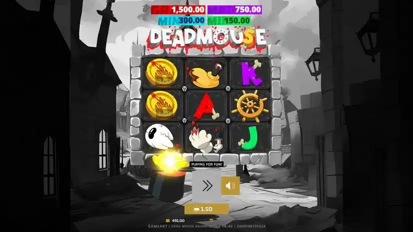 Dead Mouse Adventures slot screenshot 2
