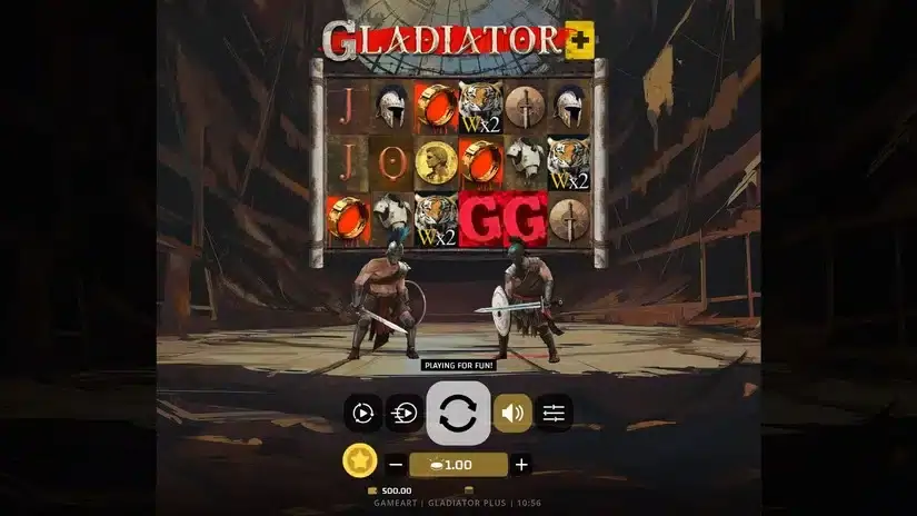 Gladiator+ slot screenshot 1