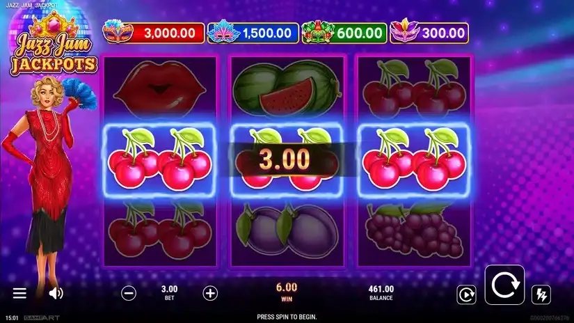 Jazz Jam Jackpots slot screenshot 4
