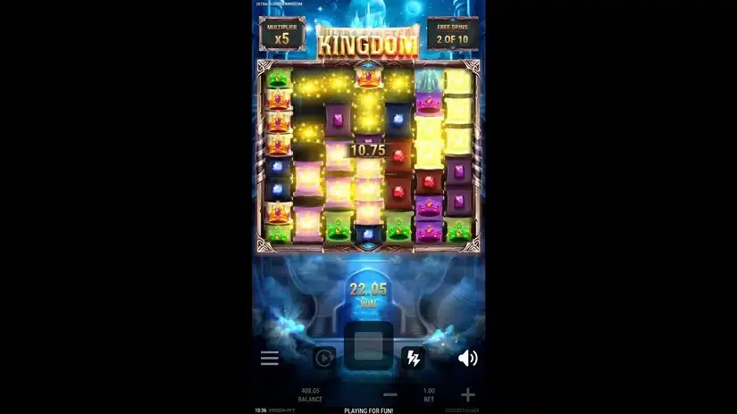 Ultra Cluster Kingdom slot screenshot 3