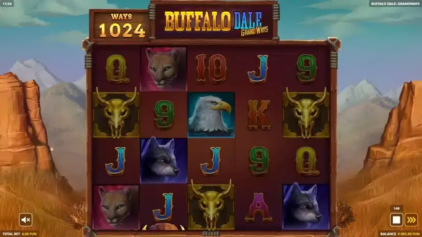 Buffalo Dale: Grandways slot screenshot 7