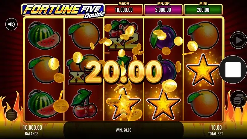 Fortune Five Double slot screenshot 2