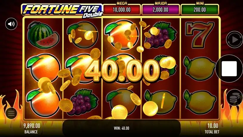 Fortune Five Double slot screenshot 4