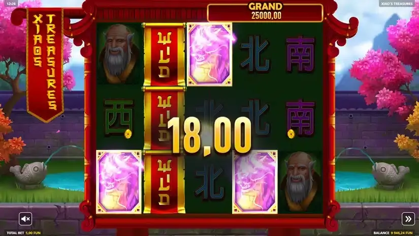 Xiao’s Treasures slot screenshot 3