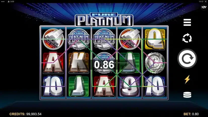 Pure Platinum slot screenshot 4