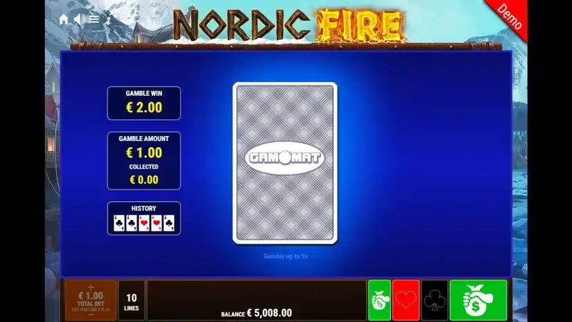 Nordic Fire slot screenshot 