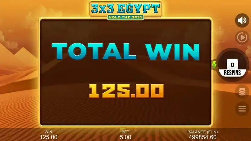 3×3 Egypt: Hold the Spin slot screenshot 