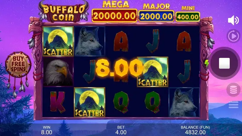 Buffalo Coin: Hold The Spin slot screenshot 3