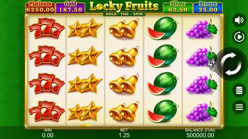 Locky Fruits: Hold the Spin slot screenshot 