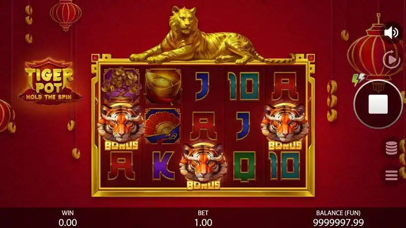 Tiger Pot: Hold The Spin slot screenshot 2
