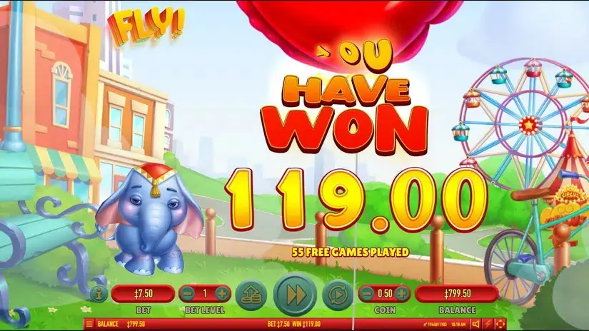 Fly! slot screenshot 7