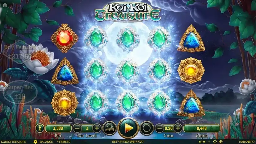 Koi Koi Treasure slot screenshot 4