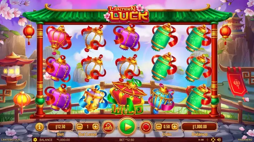 Lantern Luck slot screenshot 