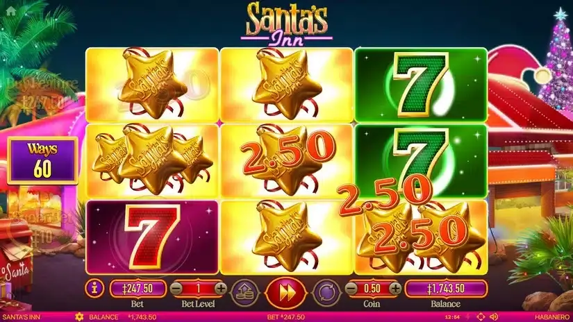 Santa’s Inn slot screenshot 2