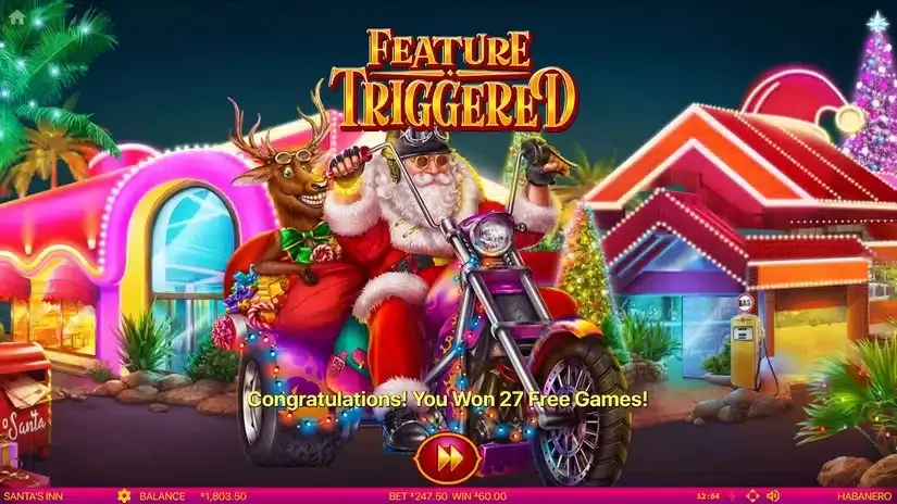 Santa’s Inn slot screenshot 3