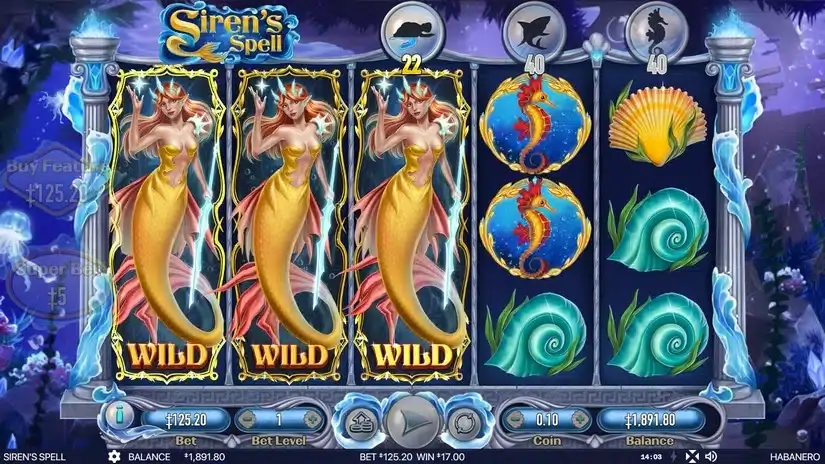Siren’s Spell slot screenshot 5