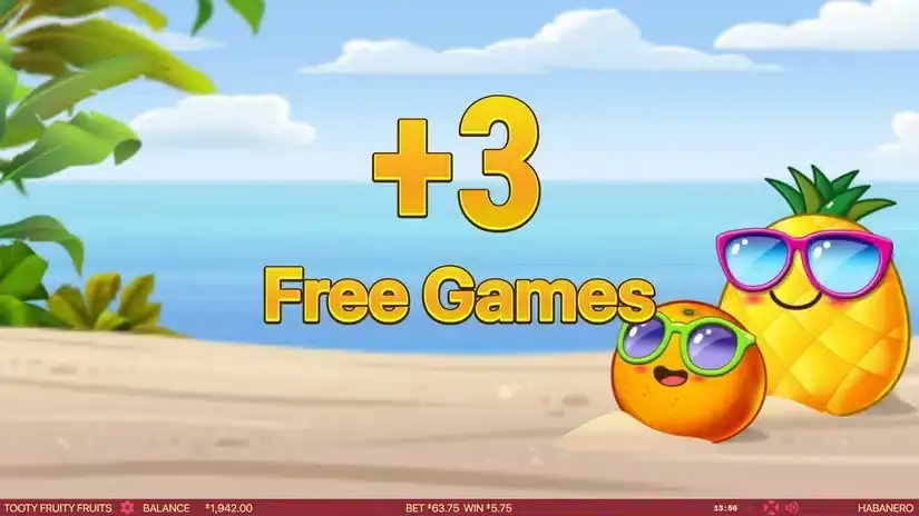Tooty Fruity Fruits slot screenshot 6