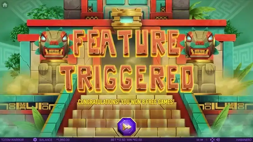 Totem Warrior slot screenshot 3