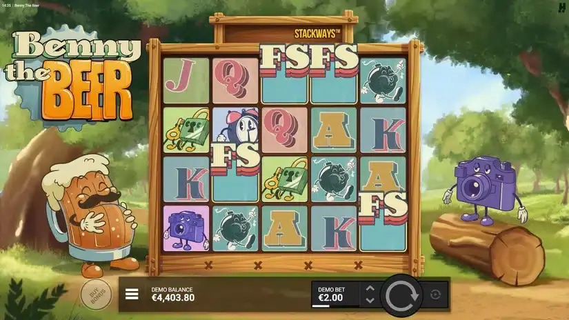 Benny The Beer slot screenshot 