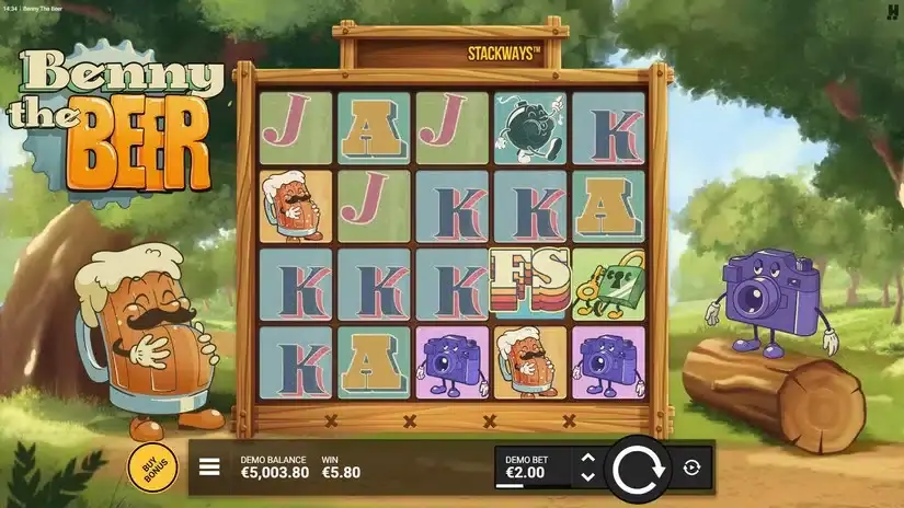 Benny The Beer slot screenshot 2