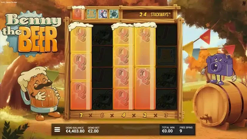 Benny The Beer slot screenshot 4