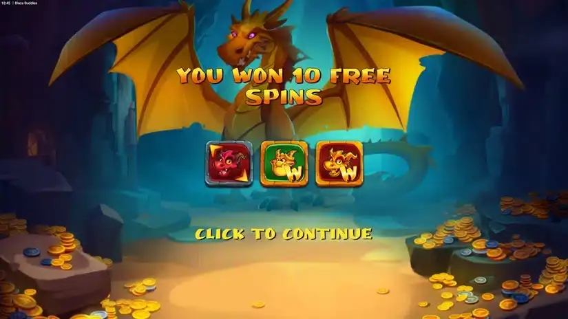 Blaze Buddies slot screenshot 4