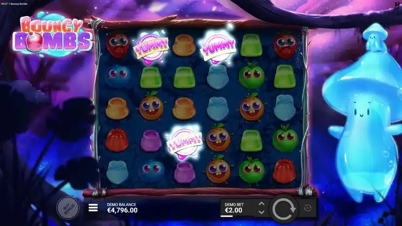 Bouncy Bombs slot screenshot 2