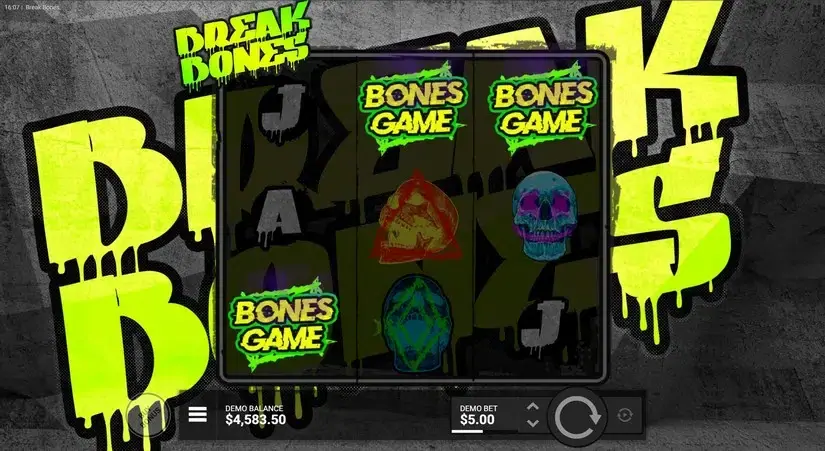 Break Bones slot screenshot 3