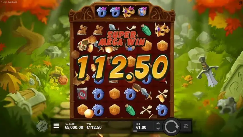 Cash Quest slot screenshot 3
