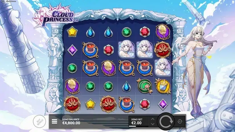 Cloud Princess slot screenshot 2