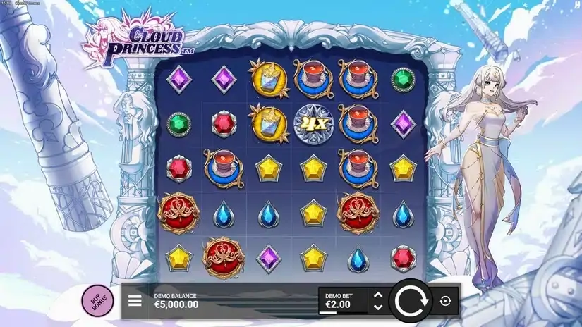 Cloud Princess slot screenshot 
