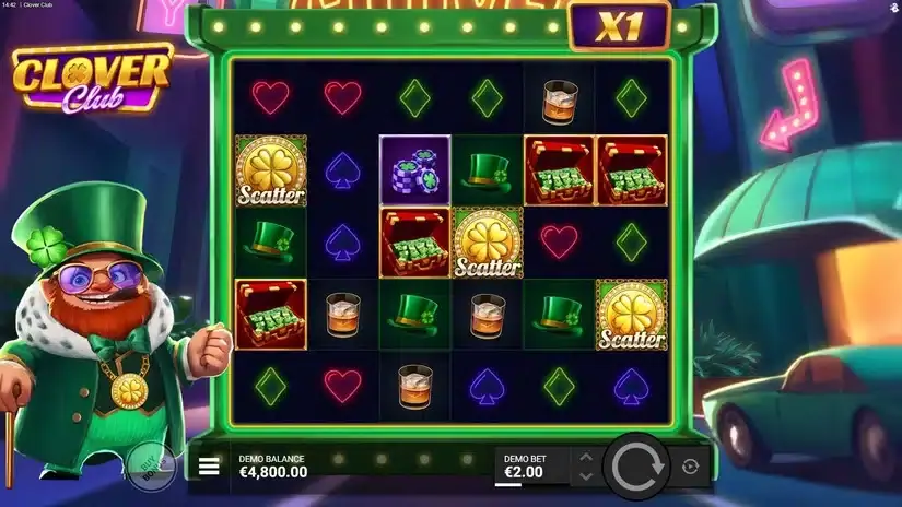 Clover Club slot screenshot 3
