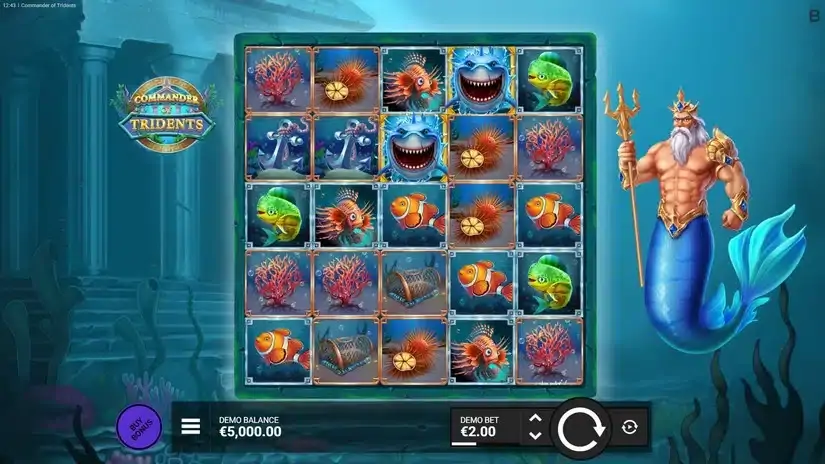 Commander of Tridents slot screenshot 1