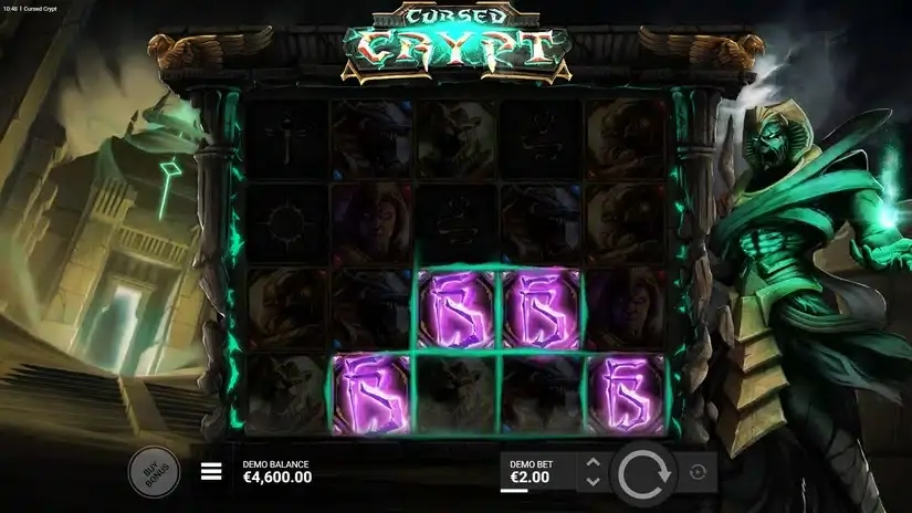 Cursed Crypt slot screenshot 2