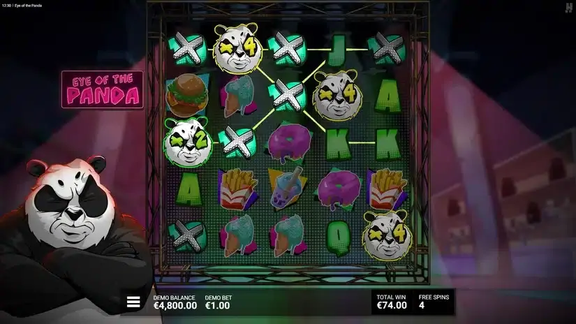 Eye of the Panda slot screenshot 5