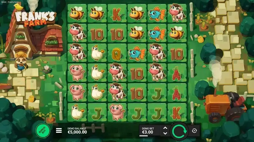 Frank’s Farm slot screenshot 