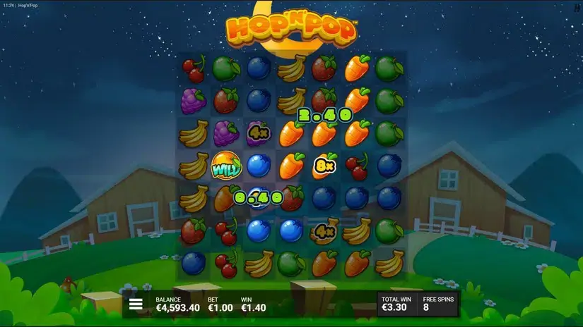 Hop N Pop slot screenshot 5