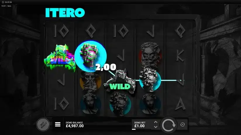 Itero slot screenshot 2