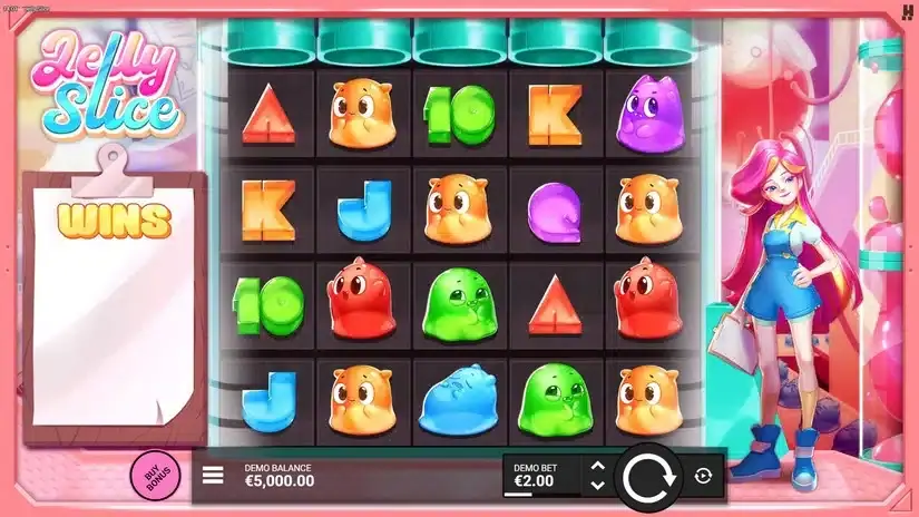 Jelly Slice slot screenshot 