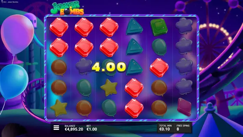 Joker Bombs slot screenshot 5