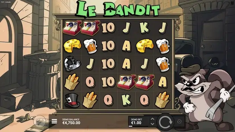 Le Bandit slot screenshot 2