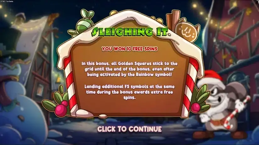 Le Santa slot screenshot 3