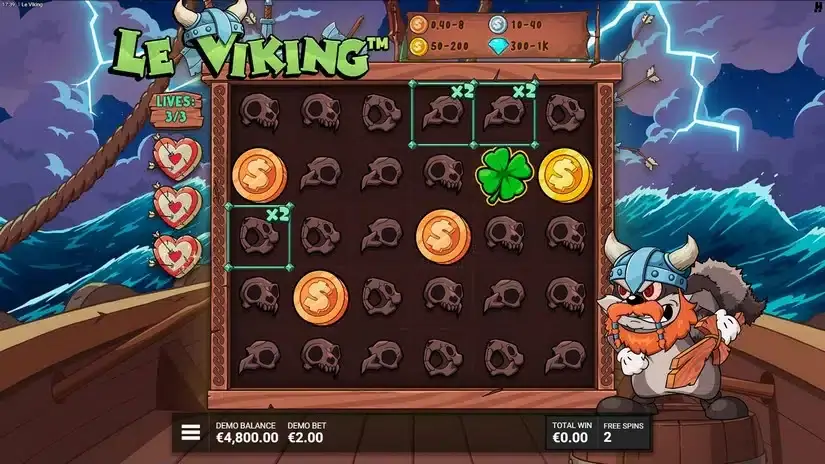 Le Viking slot screenshot 4