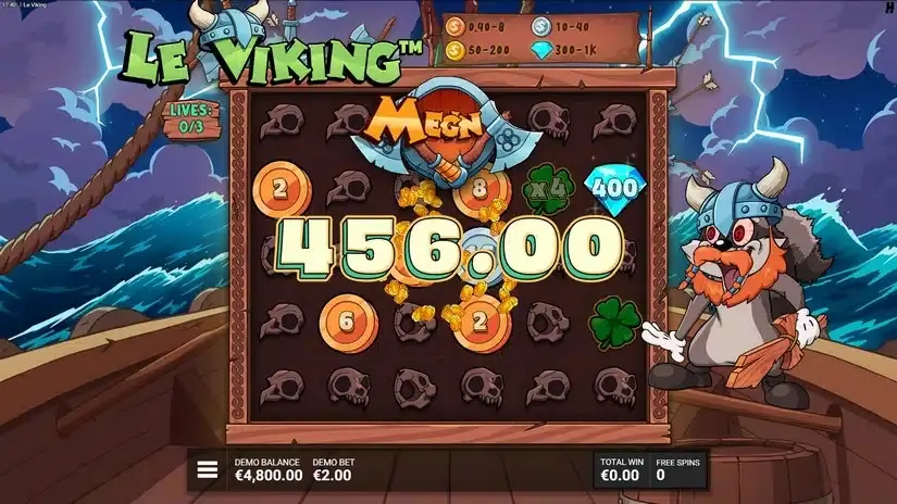 Le Viking slot screenshot 