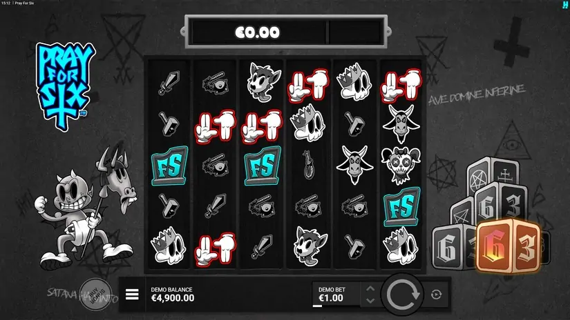 Pray for Six slot screenshot 2