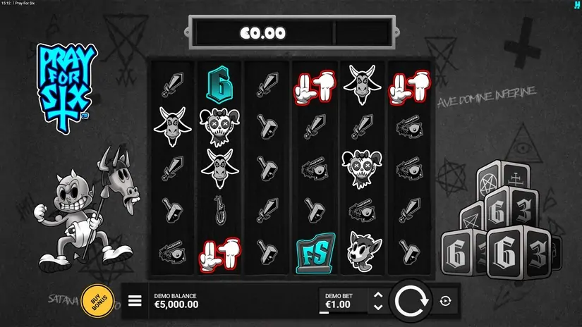 Pray for Six slot screenshot 1