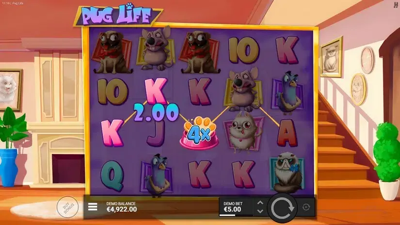 Pug Life slot screenshot 2